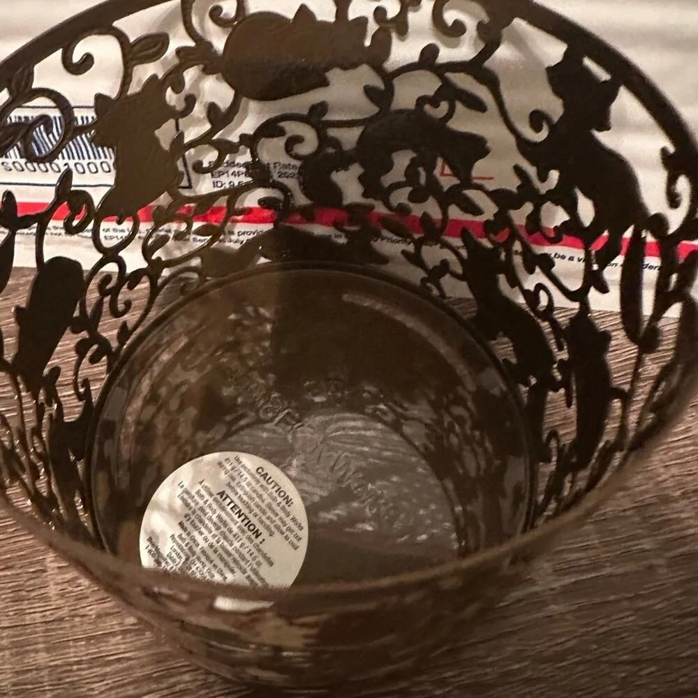 Bath and‎ body works 3 Wick Fox Candle Holder